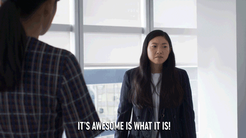 Lol GIF by Awkwafina is Nora from Queens