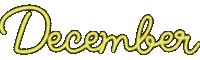December Month Sticker by Miyase