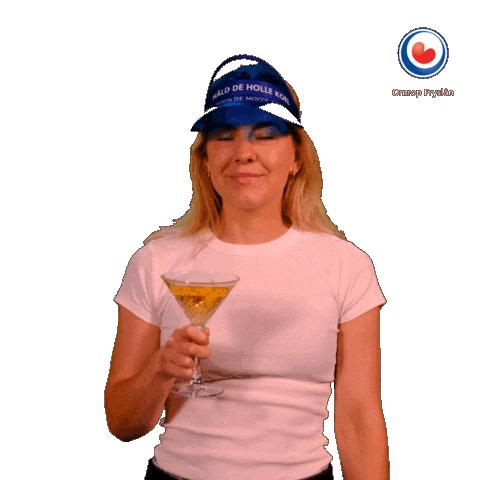 My Time Drinking Sticker by Omrop Fryslân