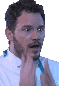 Chris Pratt Andy Sticker by Parks and Recreation