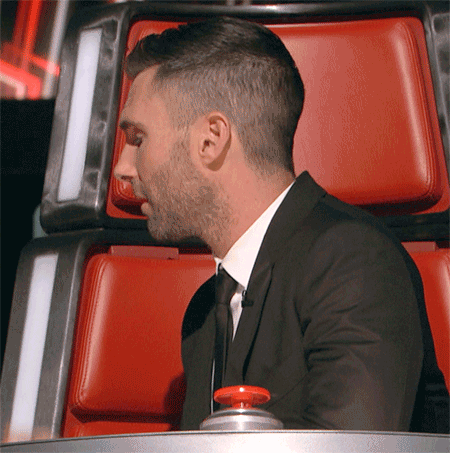 disgusted adam levine GIF by The Voice