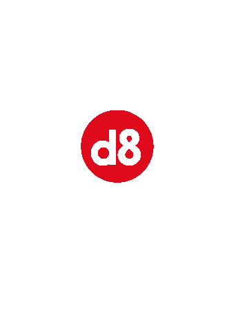 D8 Sticker by Demonstr8