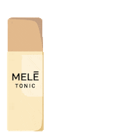 Brown Skin Girl Skincare Sticker by MELĒ