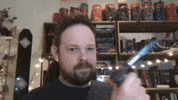 Mike Bithell Fire GIF by Play Watch Listen Podcast