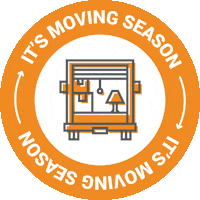 Moving Company Sticker by Einstein Moving