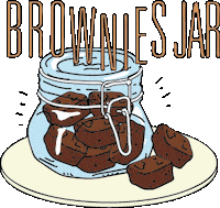 Chocolate Brownie Sticker by TasmeemGroup