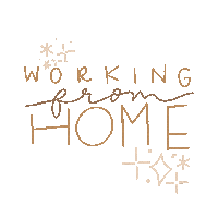 Working Home Office Sticker