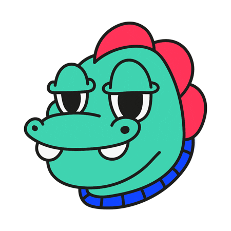 drafft smile character insidious drafft Sticker