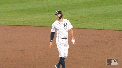 new york yankees running GIF by MLB