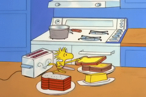 Charlie Brown Snack GIF by Peanuts