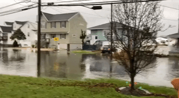 Winter Storm Hits Long Island With Coastal Flooding