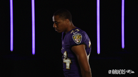 Serious Charm City GIF by Baltimore Ravens
