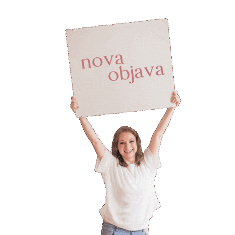 Nova Objava Sticker by Asja Novorojena
