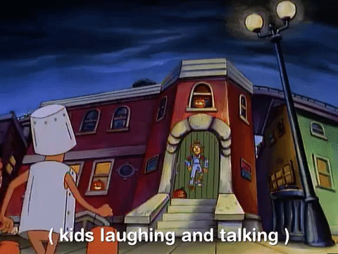 hey arnold nicksplat GIF