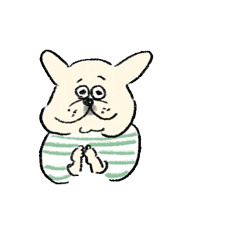 Happy Dog Sticker