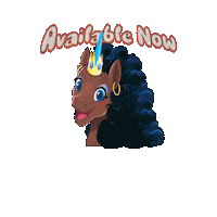 Magical Unicorn Sticker by Afro Unicorn