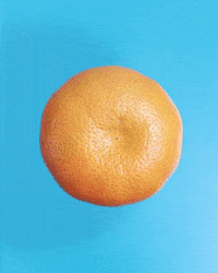 Orange Fruit Loop GIF by cintascotch