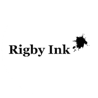 rigbyink art magazine rigby ink rigbyink rigby ink art Sticker