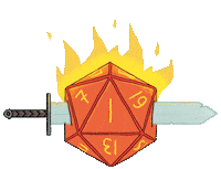 Dungeons And Dragons Sticker Sticker by JP