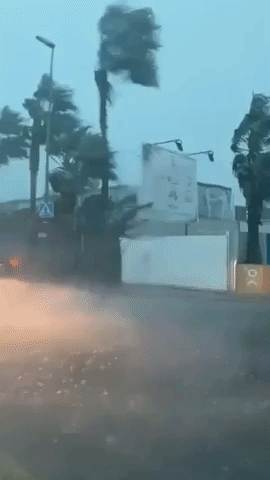 Tornadic Storm Causes Damage Across Ibiza