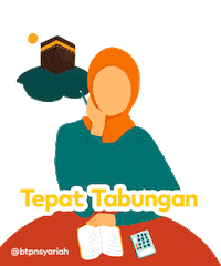 Bank Sticker by BTPN Syariah Indonesia