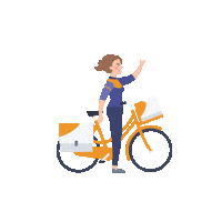 Postbezorger Deliver Sticker by PostNL