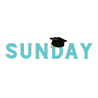 Sunday Graduation Sticker by The Vine Church