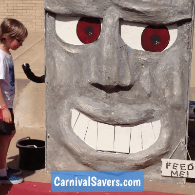 CarnivalSavers giphyupload carnival savers carnivalsaverscom rock monster unique game GIF