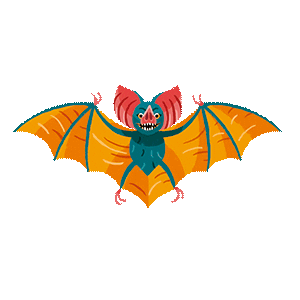 aitorburillo night batman witch bat Sticker