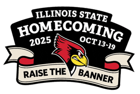 Go Birds Ilstu Sticker by Illinois State University