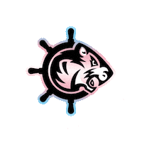 Roller Derby Trans Sticker by Tiger Bay Brawlers