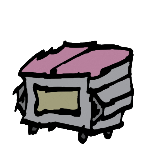 Trash Raccoon Sticker