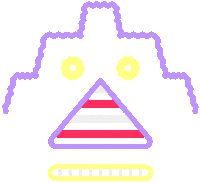 ArkDes monster pyramid morran arkdes Sticker