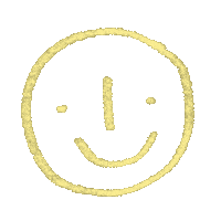 honeyandkat happy sad face smiley face Sticker