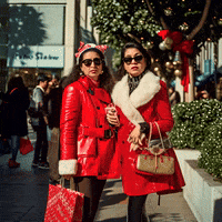 echo_echo_studio christmas ai holidays california GIF