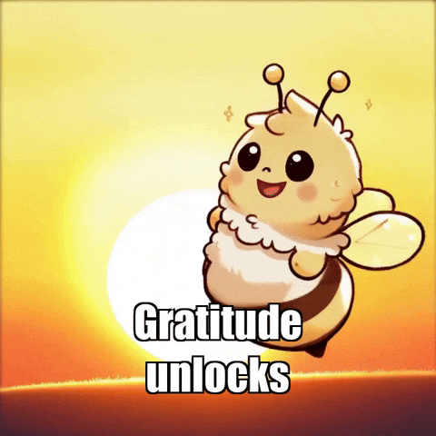 Wisdom Gratitude GIF by Beelightened