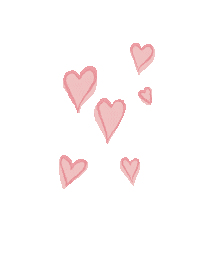 In Love Hearts Sticker