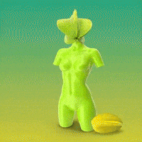 Digital Collage Fruit GIF by The LSD Hotel