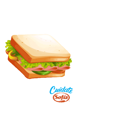 Sandwich Salud Sticker by sofiabolivia
