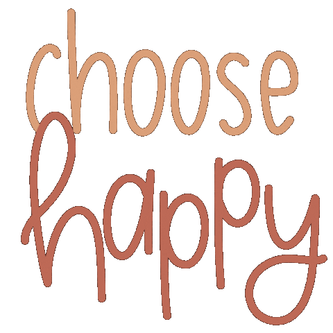 Text Be Happy Sticker