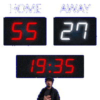 27 Away Sticker