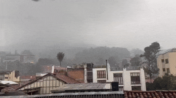 Intense Rain Lashes Bogota After Dry Spell