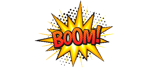 boom bomb Sticker by Andres