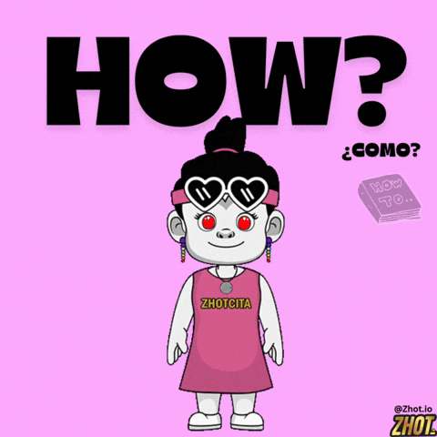 Tell Me Help GIF by Zhotcita