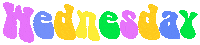 Day Week Sticker