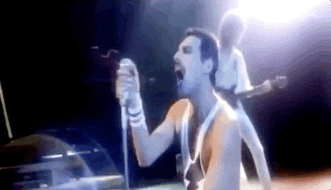 queen hammer to fall GIF
