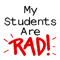 School Students Sticker