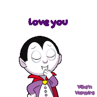 Love You Halloween Sticker by VeeFriends