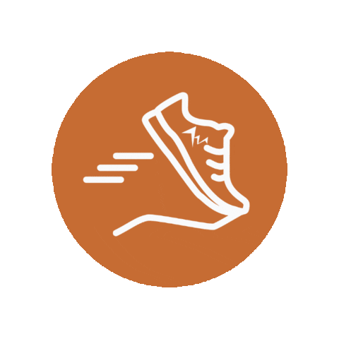 AdventurUsWomen giphygifmaker running outdoor trail running Sticker