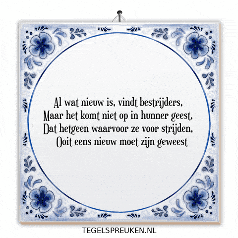 Hoop Reflectie GIF by Tegelspreuken.nl